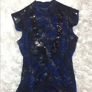 Sequined dressy gorgeous blouse by FCUK